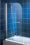 High Purity Clear Bath Shower Screen , Single Tempered Glass Panel