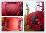 Single Drum Electric Winch Machine 45kn 50kn Rated Load For Hoist And Marine