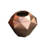Oem different shapes stainless steel flower pots design