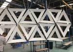 Irregular Decorative Aluminum Perforated Metal Sheet 0.5mm Thickness 2.0m Width