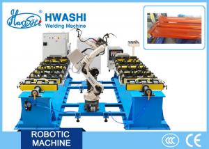 China 6- Axis Industrial Robotic Welding Machine , Iron Storage Rack Automatic Mig Welder on sale