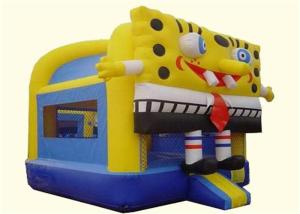 Wholesale Safe Commercial Cute Spongebob Inflatable Bouncer House For Children from china suppliers
