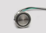 Stainless Steel 1NO Piezoelectric Anti Vandal Push Button Switch