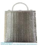Wholesale Plastic Handle Picnic Insulated Lunch Cooler Bags Pizza Salmon Fruit