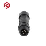 Waterproof Circular Connector M12 Female And Male Push Locking For Display