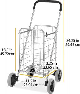 Wholesale Utility Shopping Cart-Durable Folding Design For Easy Storage, Utility Cart with Wheels Shopping Climber Cart from china suppliers