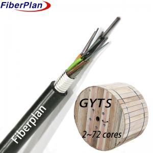 Wholesale Flexible Duct Fiber Optic Cable For Long Distance And Local Area Network Communication GYTS from china suppliers