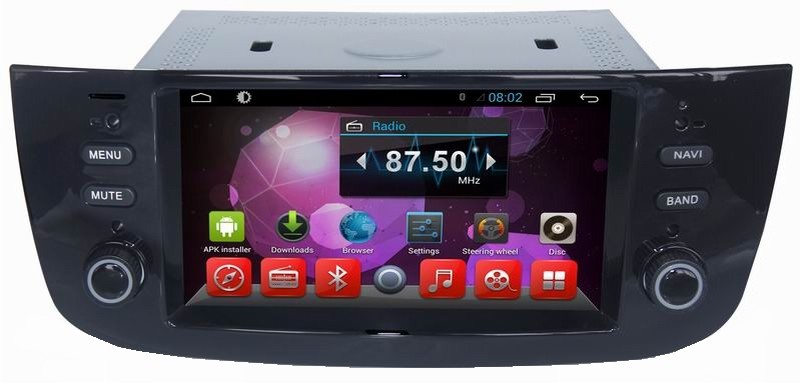 Ouchuangbo car multimedia for Fiat Linea with android 6.0 gps radio BT 1024*600 stereo 16GB