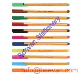 Wholesale triangular stripped fineliner pen, fine liner drawing pen,stationery fine art pen from china suppliers