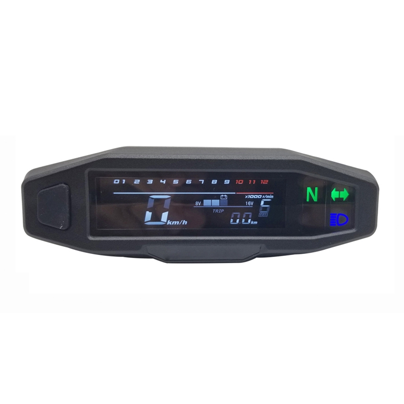 Russian KR200 Lcd Speedometer For Motorcycle 0-999.9km Trip