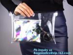 Noble Laser PVC Clutch Bag Evening Bag, PVC camouflage plastic wallet bag Clutch