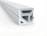 Flexible Rubber Silicone Tubing For LED Lights Strips 20×20mm