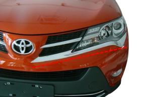 Wholesale Durable Chrome Headlight Bezels for Toyota RAV4 2013 , Head Lamp Lower Garnish from china suppliers