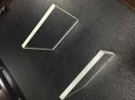Transparent Sapphire Windows , Sapphire Lens Plano Rectangle 116x116x8.3mmt