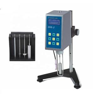 China CE ISO Electronic Viscosity Tester / Digital Display Rotational Viscometer 220V on sale