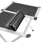 Portable Lightweight Aluminum Folding Table for Outdoor Garden Patio Party Event