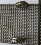 Custom 20cm-200cm Flat Wire Stainless Steel Mesh Belt For Manufacturing Plant