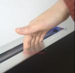Retractable Motorized Monitor Lift Display 18.5" Screen HDMI Inteface