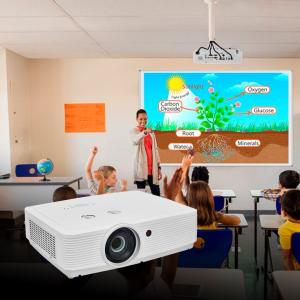 Wholesale High Brightness 6500 Lumen Multimedia Projector For Classroom from china suppliers