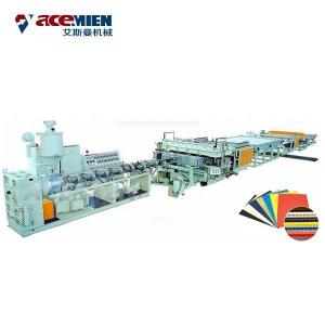 China Corflute Correx Sheet Plate Extrusion Line PP PE PC Hollow Board Automatic on sale