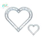 Custom 1.5m Arch Love Background Round Wedding Truss