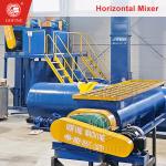 Stable Performance Double Shaft Horizontal Mixer Fertilizer Blender