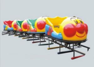 Wholesale Durable Big Capacity Ride On Toy Train With Tracks Galvanized Iron Pipe + LLDPE from china suppliers
