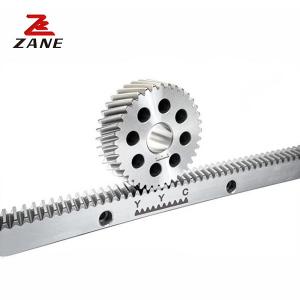 China CNC M2.5 Helical Spur Straight Round Steel Gear YYC Rack And Pinion on sale