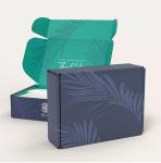 Folding Clothes Packaging Box Varnishing Paperboard Packaging Paper Boxes