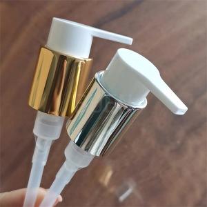 Wholesale Aluminum Lids PP Plastic Treatment Pump , Customized Cosmetic Lotion Pump from china suppliers