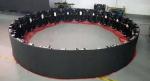 ISO9001 Stable Flexible LED Display Screen Multifunctional IP45