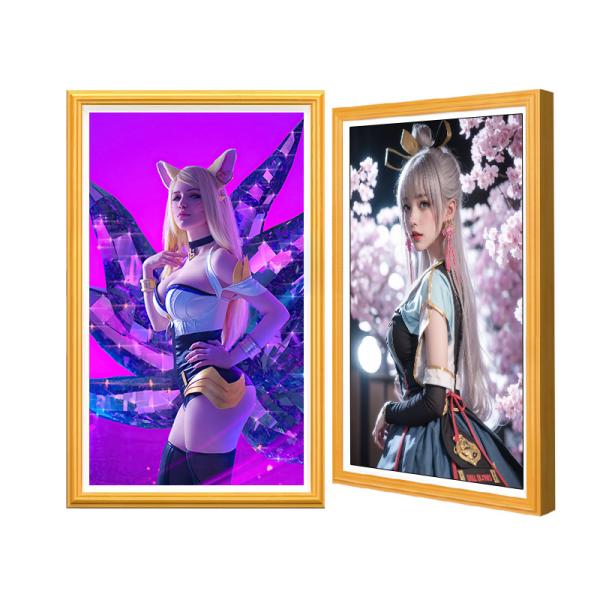 3840*2160 High Definition Support SD and USB 50 Inch Digital Photo Picture Frame