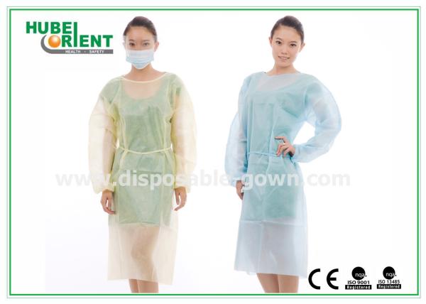 Hospital Use Disposable Isolation Gowns With Elastic Cuff/Disposable Medical