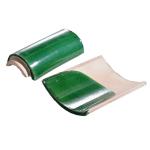 Natural Ceramic Material Chinese Temple Roof Tiles Celadon Glazed