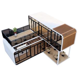 Wholesale 20ft Quality Apple Cabin House with 2 Beds for Modular Hotels Stay from china suppliers