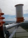 150W Omni Directional 100000cd High Intensity Aircraft Warning Lights