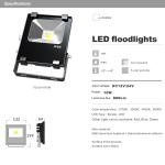 10W LED Floodlights DC12V/24V IP65 Waterproof Courtyard LED flood lighting