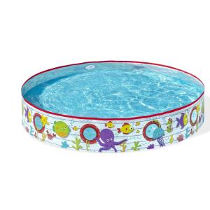 Wholesale Fun Fish Paddling Pool Kiddie Swimming Inflatable Above Ground Pool for Unisex Kids from china suppliers