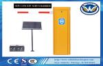 DC Brushless Motor RFID Parking Lot Vehicle Barrier Gate 1.5s To 6s Speed