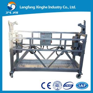 Wholesale Mobile steel suspended hanging scaffolds , building cleaning gondola , electric hoist suspended platform from china suppliers