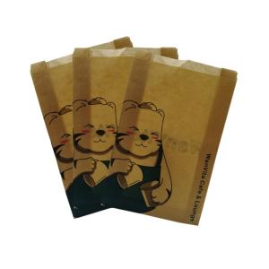Wholesale Foods Translucent Biodegradable Wax Paper Bags With Adhesive Strip Gusset Glassine Envelopes from china suppliers