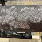 Noble Life Wallpaper Roller Embossing 100-1500mm Diamter Chrome Plating Surface