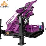 Water Well Drilling Rig With Mud Pump 550m Depth Hydraulic Crawler Water