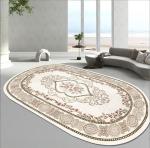 Polyester Fiber Living Room Floor Carpets Modern Simple North European Style