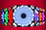 NEW case fan 12v 120*120*25mm with 15 LED