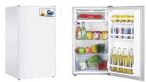Wholesale 90L DC upright solar fridge AC/DC compressor fridge (50/70/90L upright single door) from china suppliers