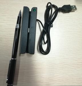 Wholesale Mini USB Magnetic Mag Magstripe Swiper Stripe Card Reader Track 1, 2, 3 from china suppliers
