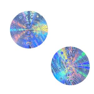 Wholesale Rainbow Effect Custom Hologram Stickers Waterproof Anti Counterfeit from china suppliers