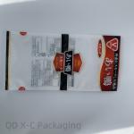 Three Side Seal Zipper Bag Matte Purple Mylar Flat Zip Lock Pouch Bag Food