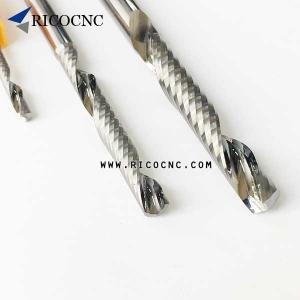 Wholesale Solid Carbide single flute spiral CNC Router Bits for Acrylic Cutting from china suppliers